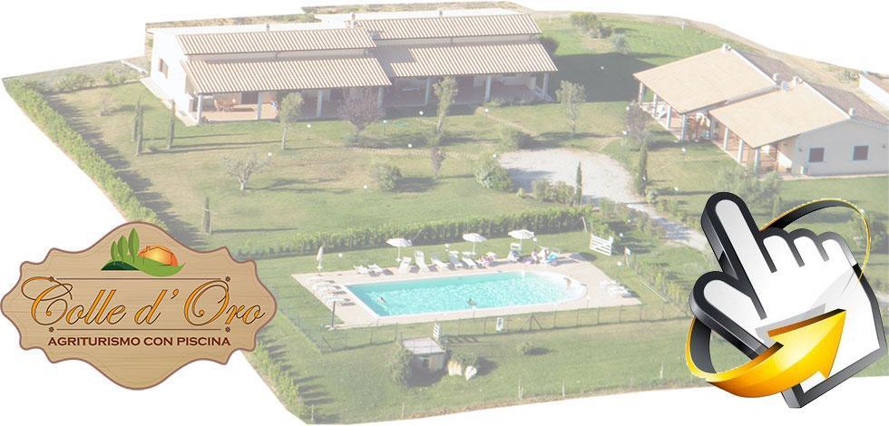 Agriturismo Colle D' Oro ペーシャ・ロマーナ エクステリア 写真
